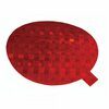 Grote Reflector, 3 In. Round, Red, Stick-On, Class A Tape 41142